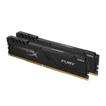 HyperX Fury DDR4 DIMM 키트 램 메모리, 2666MHz_8GB kit (2 x 4GB)