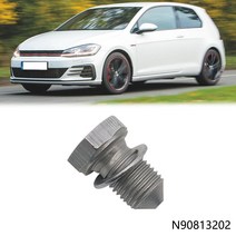 자동차 가스켓 아우디 A3 A4 A6 TT 폭스 바겐 비틀 Eos 골프 GTI 제타 파사트 티구안 엔진 오일 드레인 섬프 플매트 카펫 러그 나사 볼트 와셔 N90813201