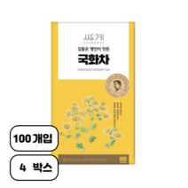 쌍계명차 김동곤 명인이 만든 국화차 100p, 50g, 4개