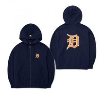 MLB 베이직 빅로고 기모 후드집업 DT (D.Navy) 704705