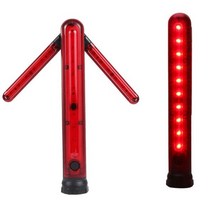 LED LED 경광봉 안전봉 차량 지시봉 교통 신호봉 유도봉 자석기능 차량 부착용 도로포장 DH09, 3개