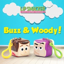 [Lip Smacker] 립스매커 디즈니 토이 스토리 우디와 버즈 립밤 5.7g, 버즈 라잇이어(복숭아향), 복숭아향, 1개
