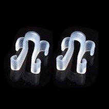 코골이 기구 성인 숙면 교정기 양압기 확장기 보조 관리 무호흡 코 호흡 클립, 2pc