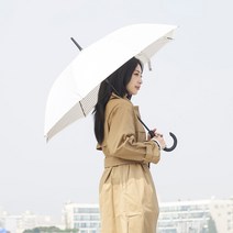 [JAJU/자주] 잔스트라이프 자동 우산_라벤더, 다크 퍼플