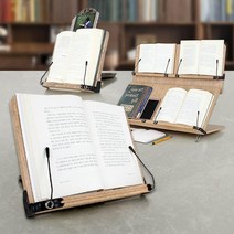 독서대 원목 책받침대 북스탠드 2단 휴대용 책거치대, 쿠팡 본상품선택