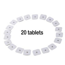마사지기 고주파 목어깨 안마기 손/발건강용품 실리콘 전극 패드 44 10 개20 개 교체용, 20PCS