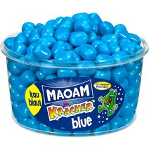 HARIBO Maoam kracher 블루 / 카우 나스 265 캔 1 200g 봉봉 블루 설탕 아몬드