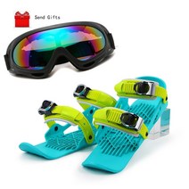 크로스 컨트리 스키 어린이 스키 부츠 snowshoes for snow 미니 스키 스케이트 in ski boots 적당한 어린이 39s snowboards 3-15, 하늘색