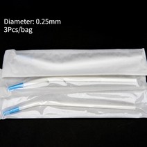 오토클레이브 4 Pcs 치과 흡입 튜브 어댑터 타액 로터리 이젝터 변환기 의사 일회용 외과 장비에 적합한 멸균, [04] Frh long bend