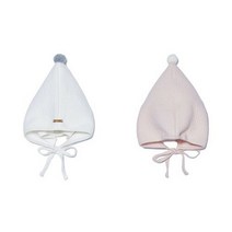 [밍크뮤][AK평택][밍크뮤]쭈글이퀼팅모자 32C70-010-01, 색상:아이보리|사이즈:44, 단품