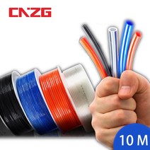 차량용 에어 컴프 레셔 10 미터 8mm 6mm 4mm 10mm 공기 호스 공압 튜브 파이프 pu 호스 12mm 14mm 압축기 폴리 우레탄 튜브 8x5mm 6x4, 투명한, 14x10mm-10m