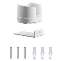 와이파이에그 휴대용와이파이 lte 라우터 데이터에그 벽 마운트 브래킷 메쉬 Wifi 시스템 보관 TP-Link Deco M4/E4/P9/S4 용 사무실용 코드 관리 포함, [01] 보라색