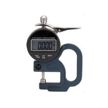 디지털 두께 측정기 종이 필름 천 테이프 가죽 게이지, 대형 백분율 두께 게이지 정확도 0.01mm