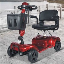 키스티원 장애인전동스쿠터 배터리카 4륜 4륜스쿠터 노인전동차, 상세 페이지 참고, 블루250W(평지도로용)배터리 20A 80마일