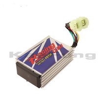 ATV부품 성능 6 핀 DC 조정 가능한 CDI GY6 스쿠터 부품 레이싱 4T 바이크 오토바이 50cc 125cc 150cc 250cc 300cc