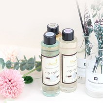 디퓨저 생화 꽃 작약 라일락 150ml 리필 제주도 동백 향 78가지 호텔 라스 부향률 예쁜 집들이 선물, 샌달우드