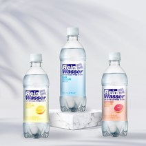 라인바싸 탄산수 500ml x 60개(플레인 레몬 자몽), 자몽60개