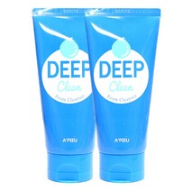 어퓨 딥 클린 폼 클렌저 130ml + 130ml