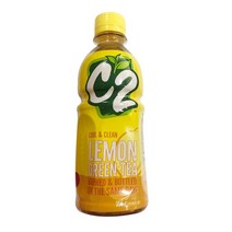 C2 Lemon Green Tea 레몬 그린티, 1개, 355ml