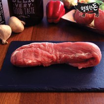 행복한돈 국내산 냉장 돼지고기 500g 한돈인증 암퇘지 진공포장 당일발송, 1팩, 6-4 안심 잡채용 500g