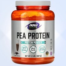 나우푸드 Protein 식물성 완두콩 프로틴 단백질 BCAA 아미노산 초콜릿 907g, 907g 1개