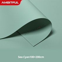 무광택 PVC 비닐 심리스 배경 흰색 검정색 회색 녹색 100x200cm 120x200cm, 3-100x200cm