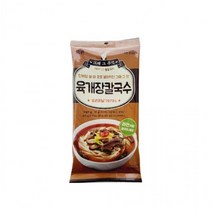진공 숙성 반죽 얼큰 칼칼한 육개장 칼국수 가공식품, 샘표 얼큰칼국수(1인분)