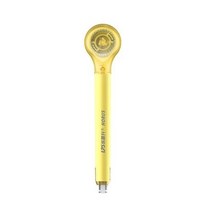 크리에이티브 펜 모양 수정 테이프 귀여운 컬러풀 오류 도구 사무실 용품 문구 5mm x 6m, Yellow