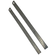 스틸 철자 30cm 자 인치 스탠자 공시생자 30센티자 철제자 쇠자 메탈자 양면자 직선자 눈금자 비품 문구 사무 용품 학용품 사무실 학교 준비물 30센치