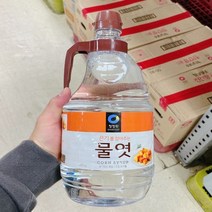 청정원 맥아 물엿 2.45kg, corn syrup