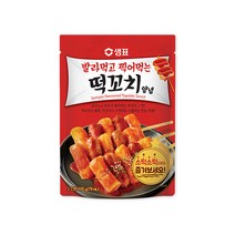 샘표 떡꼬치양념 2인분 발라먹고 찍어먹는 소스 소떡소떡 치킨 너겟 양념 활용, 105g, 3개