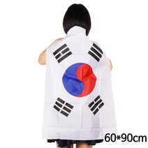 파티짱 태극기 국기 깃발, 응원용 태극기 (60*90)