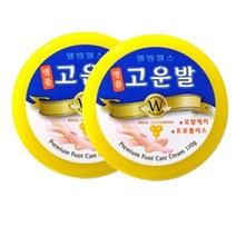 웰빙헬스팜 WHB 명품 고운발 풋크림, 110g, 2개