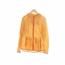 라푸마 오렌지 꽃무늬패턴 바람막이 여자 S 2300