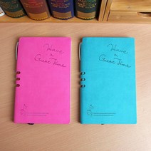 인조가죽커버 볼펜내장 휴대용수첩 볼팬 필기구추천