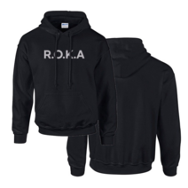 보드미 블랙 스포츠 기모 후드티 ROKA