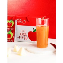 순수 사과 생 즙 (1포 100ml), 1개