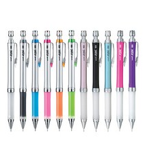 유니 알파겔 슬림 샤프 0.5mm M5-807 젤리샤프 UNI, 퓨어블랙-24