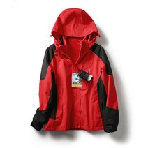 스키복 바람막이 커플 트리플 탈부착 두꺼운 플리스 내피 코트 가을 겨울 방풍 방수 스키복