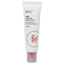 비알티씨 V10 모이스처 에센스 선크림 SPF50+ PA++++, 5개, 50ml