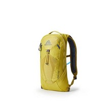 그레고리 여성용 페이스 6 H2O 미네랄 옐로우 원 사이즈 등산 배낭 하이킹 백팩, One Size, Mineral Yellow, Mineral Yellow