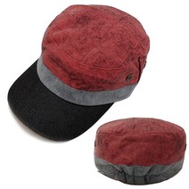 [투페이스] 빈티지 워싱 군모 JEANS 볼캡 데님 숏챙 국내생산