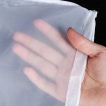여과포 공조기 필터 식품 등급 나일론 필터 백 그물 100 메쉬 재사용 가능한 차 우유 커피 오일 여과 스트, 02 15 x 20cm