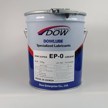 다우기업 DOW& Super EP-0 Grease 15kg/다목적 극압 그리스/추레라 커플러 망짝 구리스, 1개