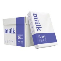 한국제지 밀크 복사용지A4 75g500매x5권, 본 상품 선택하기