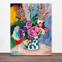 위메이크 페인팅 DIY 명화그리기 앙리 마티스 모란 40x50