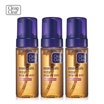 클린앤클리어 에센셜 훼이셜 포밍 클렌저, 3개, 150ml
