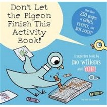 [ifignddefender] Don't Let the Pigeon Finish This Activity Book! Paperback, Disney-Hyperion