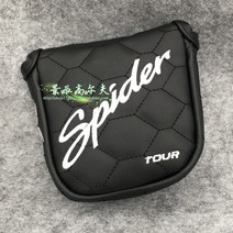 골프 헤드 커버 신작 골프 퍼터 커버 카메론 사이즈 반원형 헤드 커버 벨크로 캡 커버 보호 커버 크라운, 사진참조