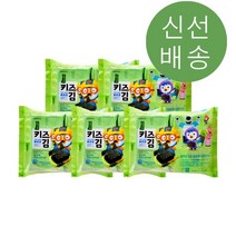 풀무원 뽀로로 키즈 미니 도시락김 (2gx8봉)x5개